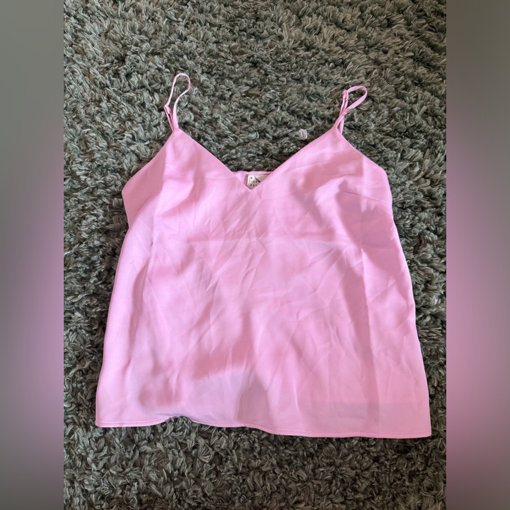 A New Day ( Target ) Pink Satin Tank Top